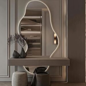 GlowLine Mirror Table